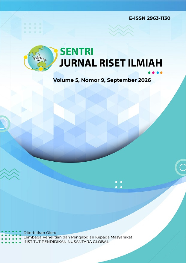 					View Vol. 5 No. 9 (2026): SENTRI : Jurnal Riset Ilmiah, September 2026
				