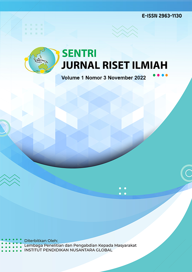 					View Vol. 1 No. 3 (2022): SENTRI : Jurnal Riset Ilmiah, November 2022
				